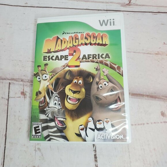 Madagascar Escape Africa 2 & Kratz Nintendo Wii 2 Game Bundle No Scratches Clean - Picture 3 of 10
